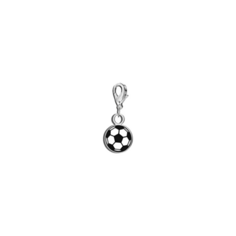 Stainless Steel DIY Jewelry Custom 17*14mm Country Flag Charm for Football Fans