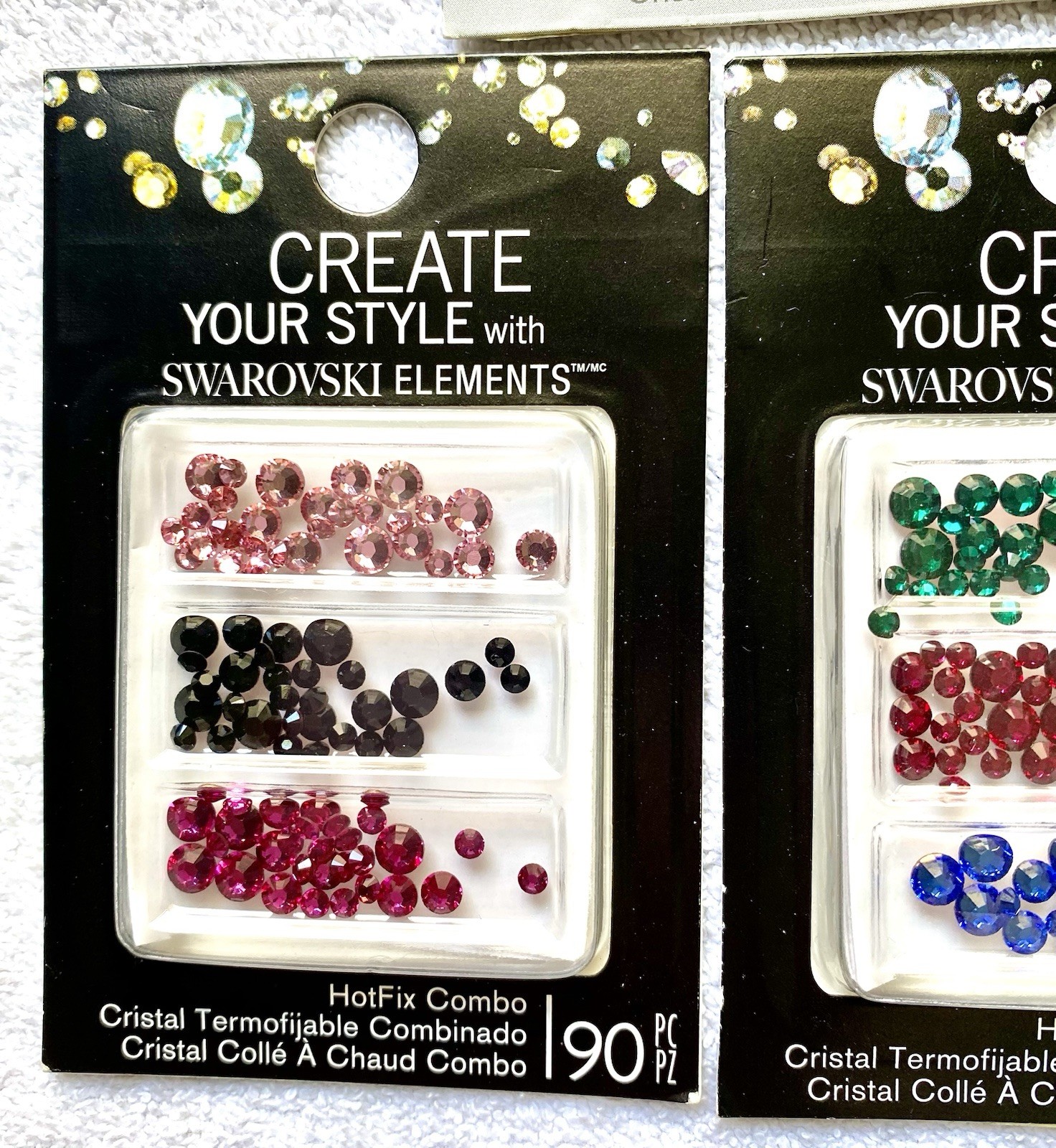 Swarovski Create Your Style Crystals Lot Hotfix Combo Jewelry Making BONUS Item