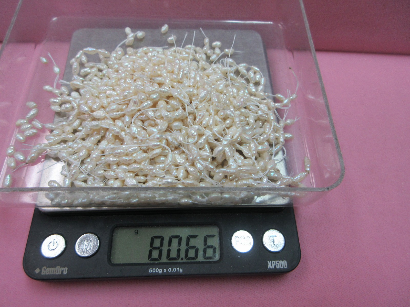 Vtg Loose Freshwater Rice Pearls 80.66 Grams