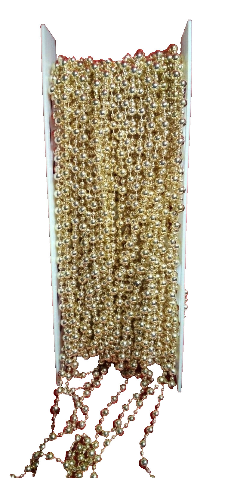 Lot WRIGHTS STRING BEADS GOLD ALL crafts, jewelry 1/4″ unknown length SEE