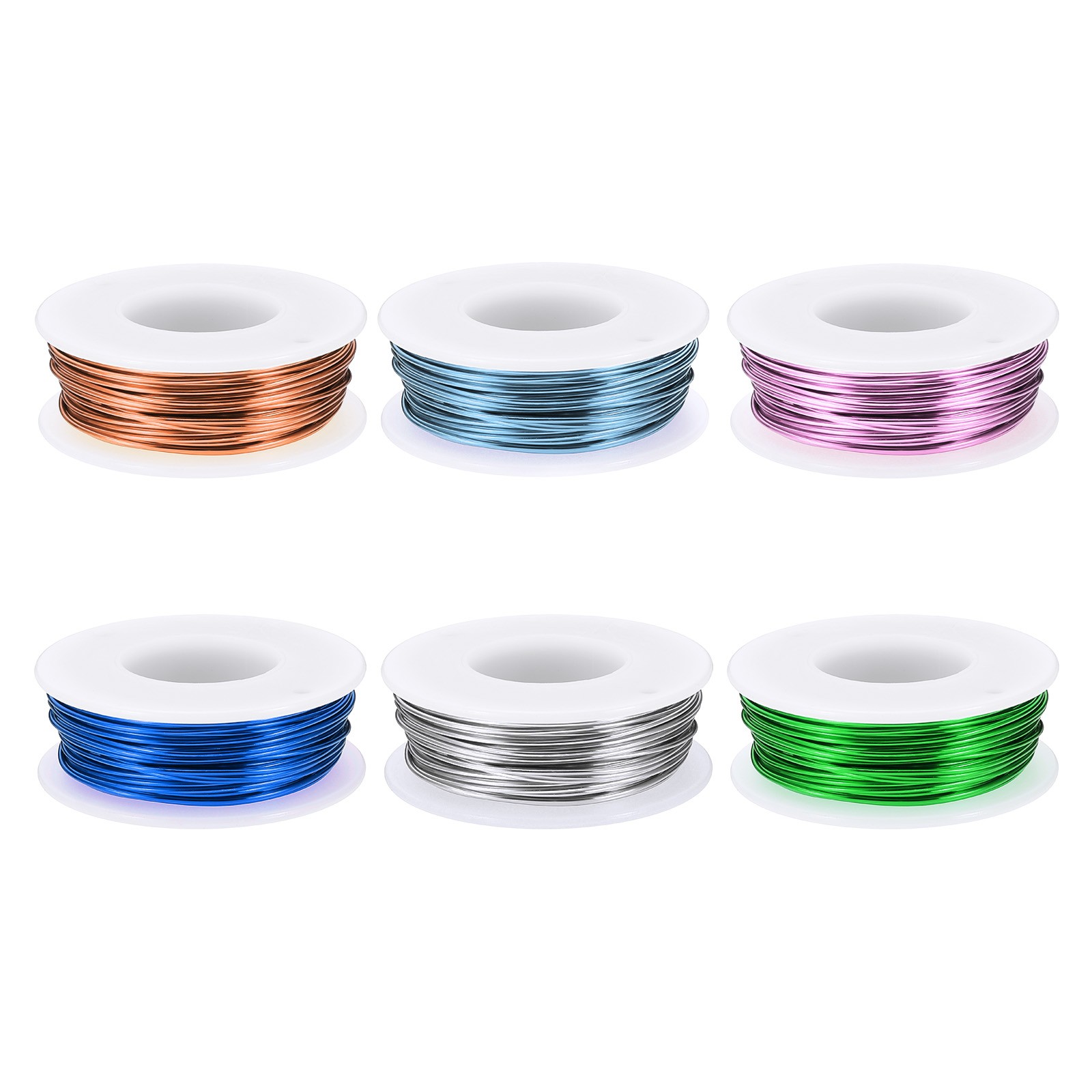 Iron wire 1mm 18g, for rose gold/silver/blue/pink/green/blue steel