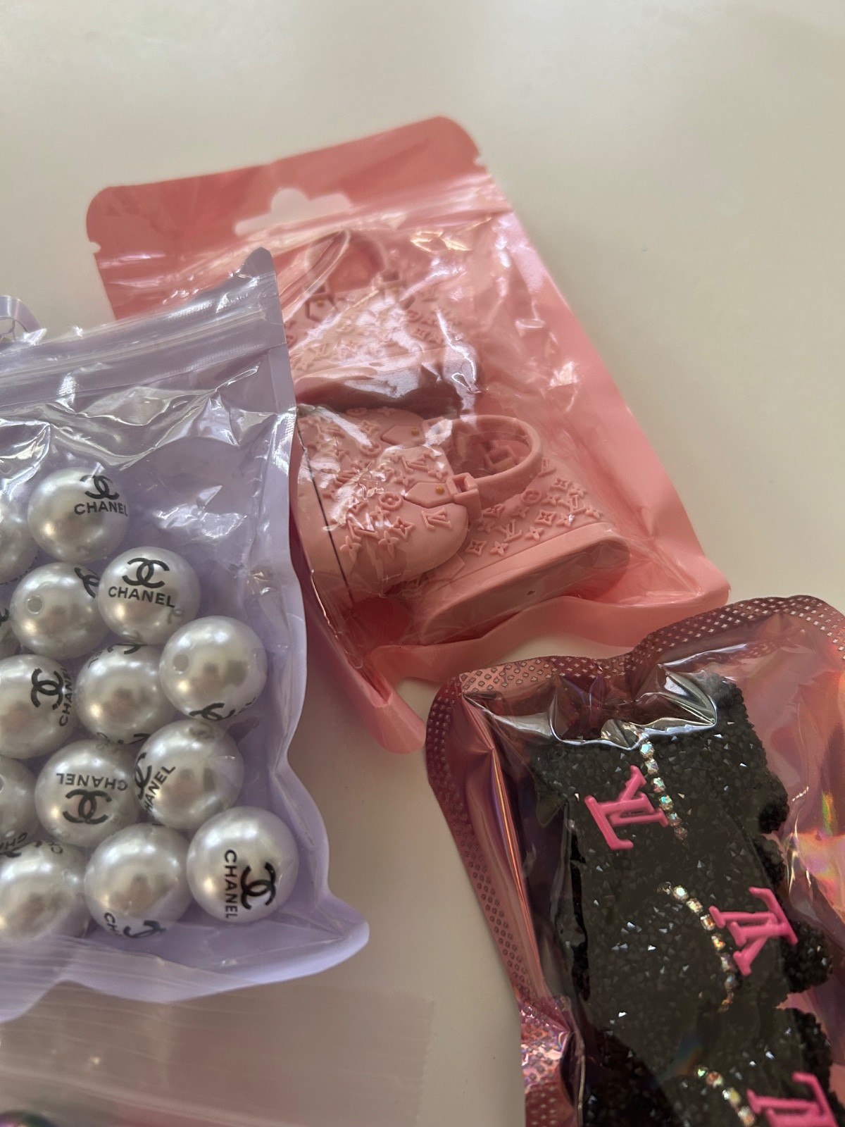 Lot Of 150+ Pieces Mix For Beadable Pens Grab Bag DESIGNER Theme