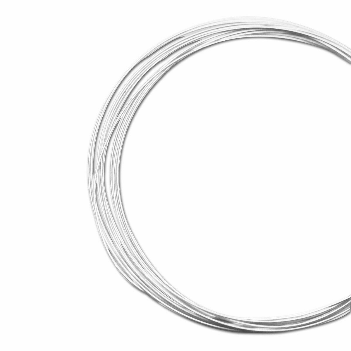 100cm 925 Sterling Silver Thread String Cord Wire DIY Jewelry Beading Craft