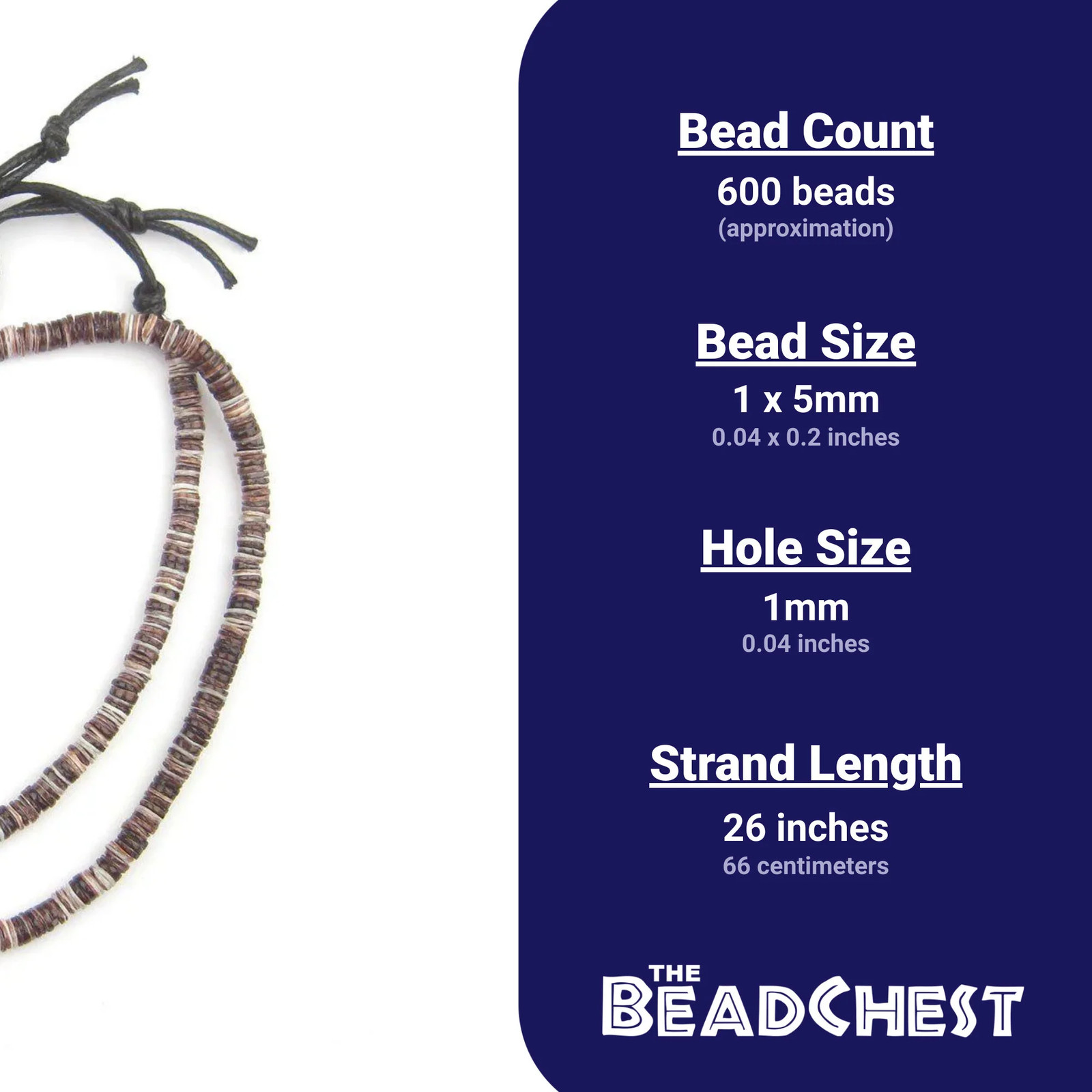 Oyster Natural Shell Heishi Beads 5mm Purple 26 Inch Strand