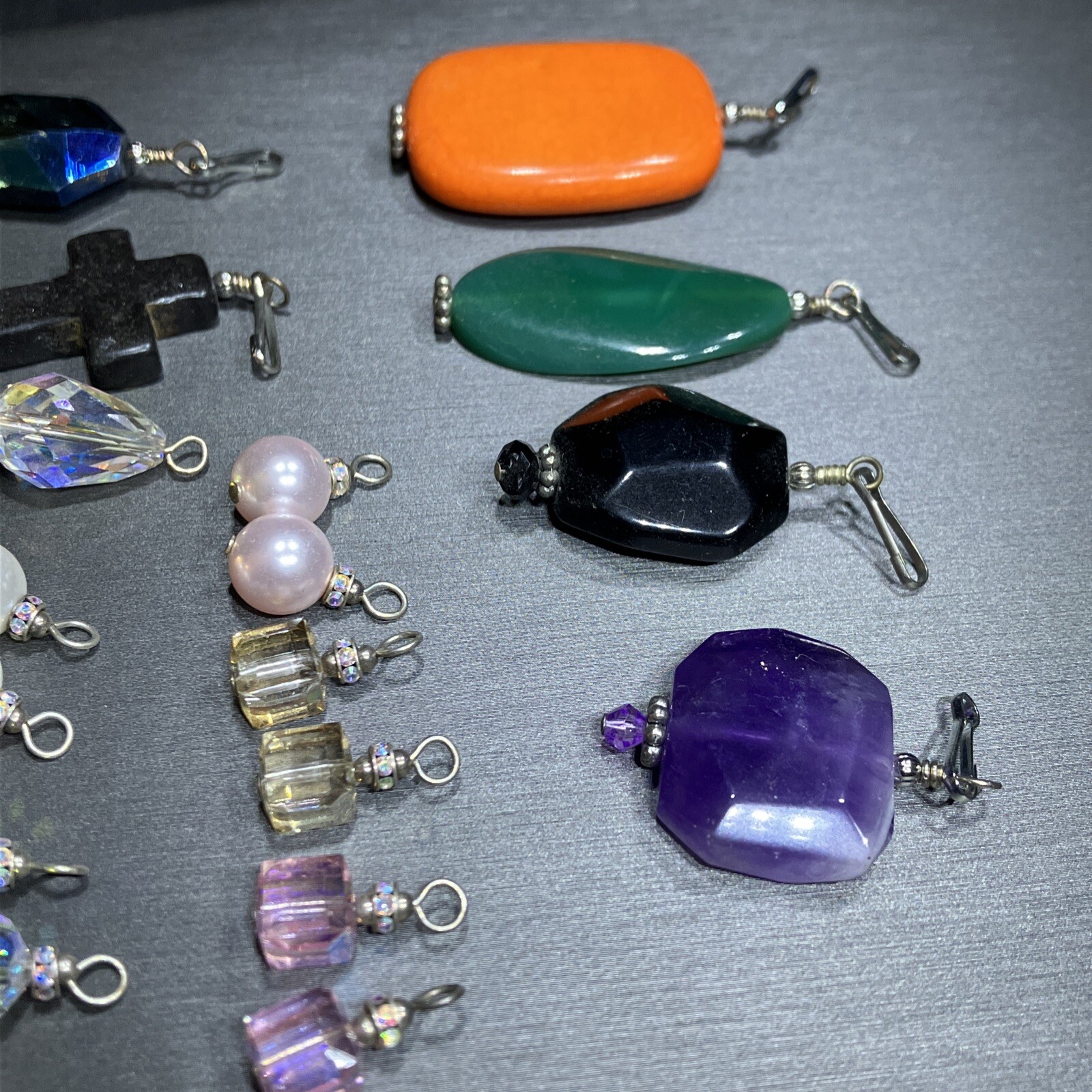 Charm Pendant Lot For Necklaces Or Jewelry Making Crafts ~ Vintage & Modern (35)