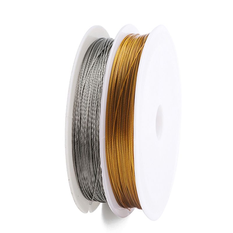 Stainless Steel Wire Beading Rope Cord Fishing Thread String 0.3/0.45/0.5/0.6mm