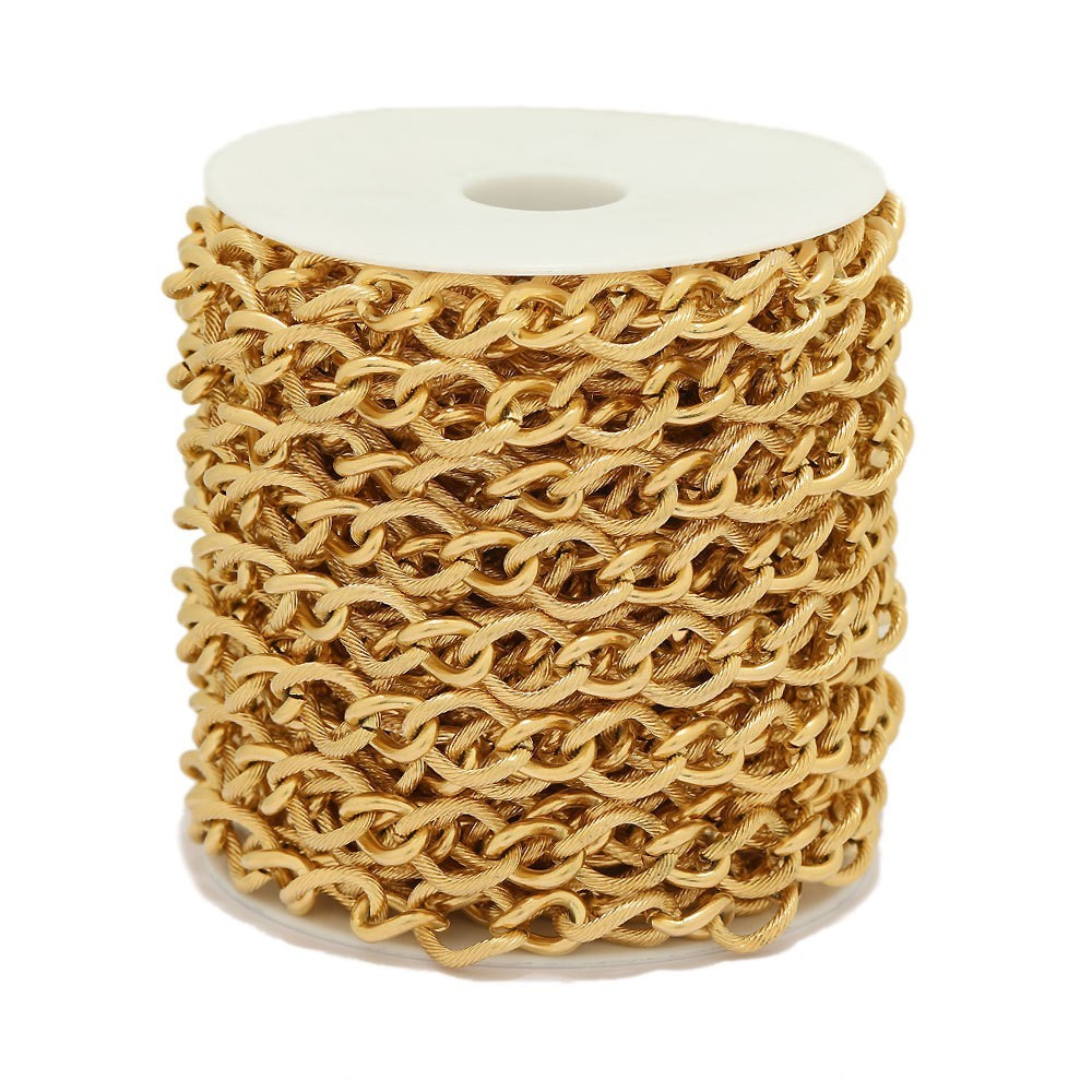 1meter stainless steel gold/silver 10mm large link chain finding
