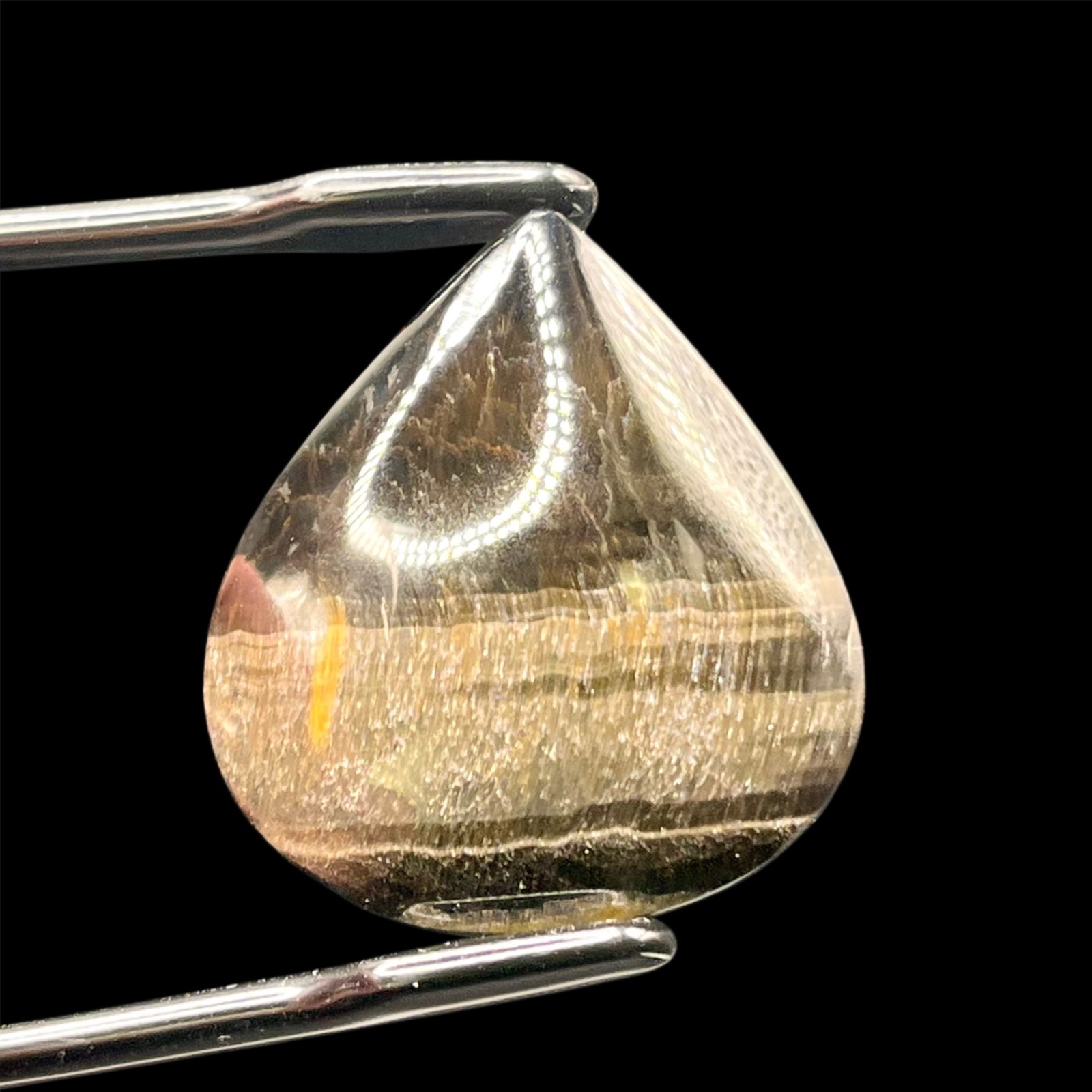 Tiger’s Eye Cabochon Pendant Gemstone Jewelry