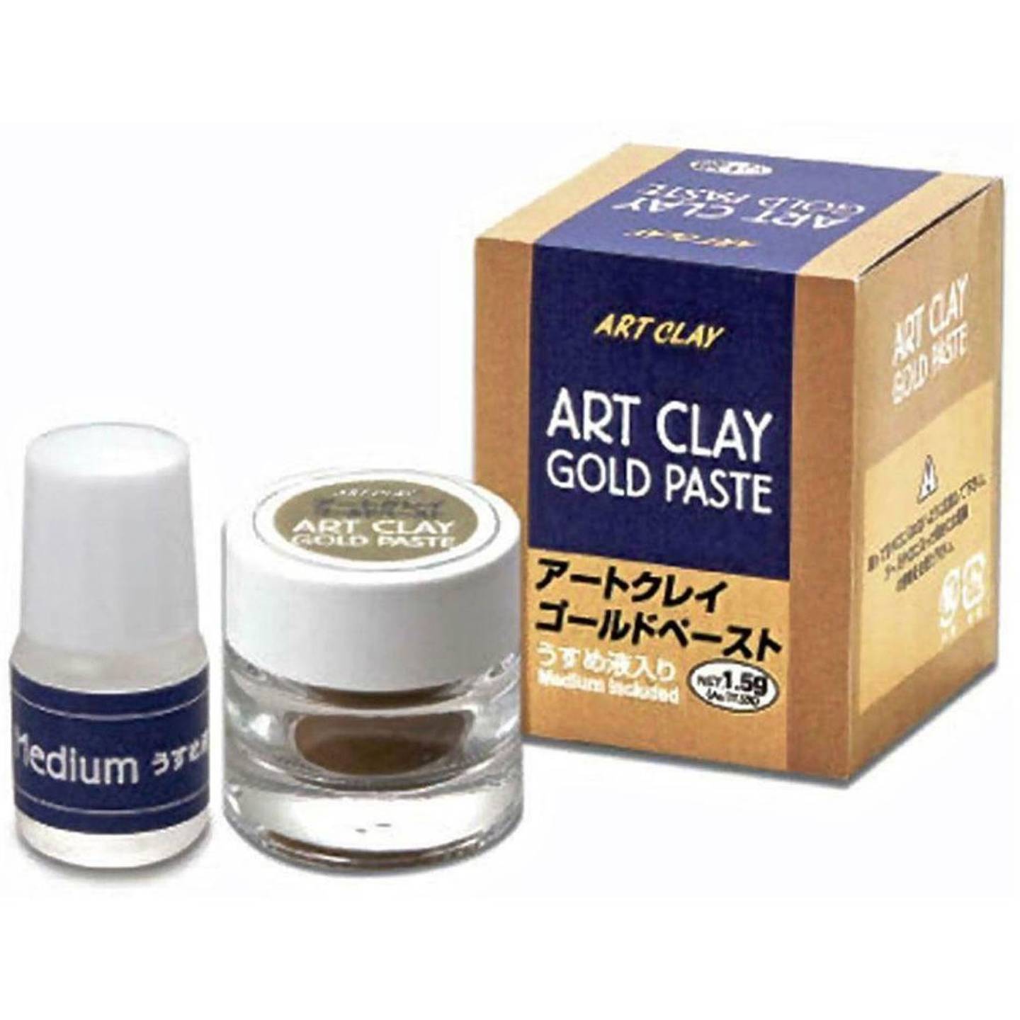 Art Clay Gold Paste 22k Gold Slip Glaze for Porcelain Glass Precious Metal Clay