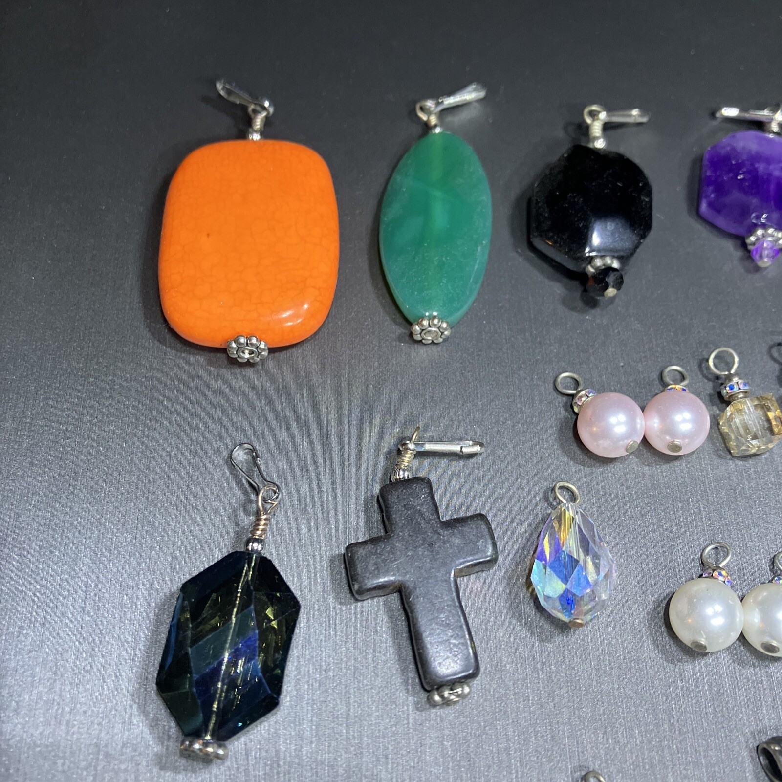 Charm Pendant Lot For Necklaces Or Jewelry Making Crafts ~ Vintage & Modern (35)