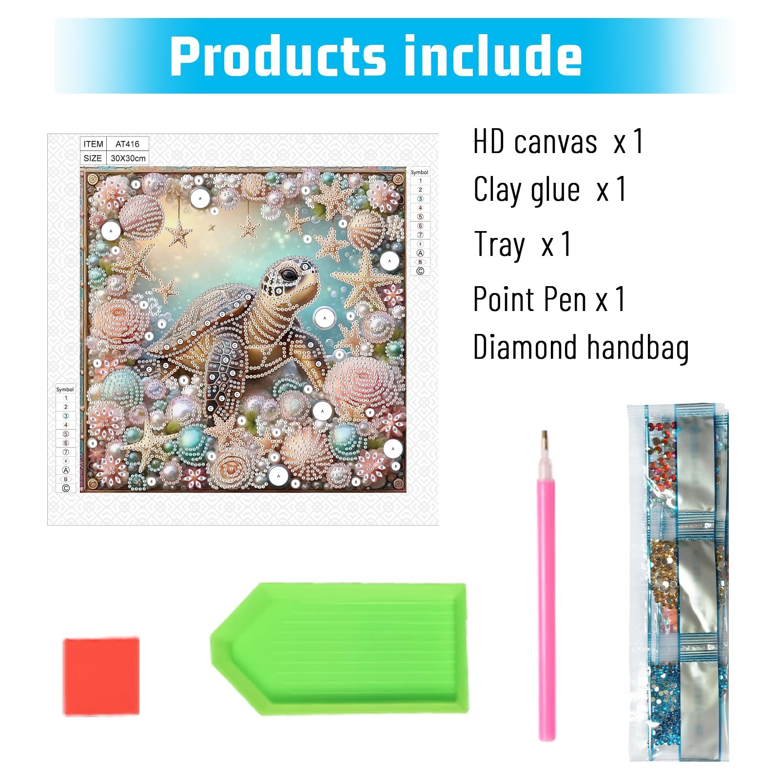 Special Shape Diamond Art Kits for Beginners, Diamond ArtPainting Kits for Adult