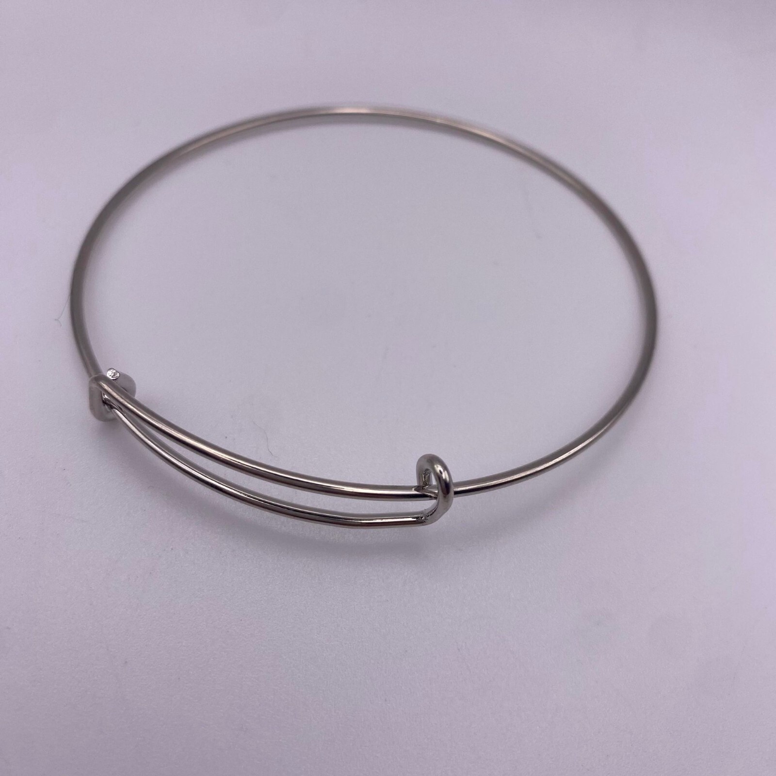 5pcs Adjustable Blank Bangle for Crafting DIY Bracelets Silver and Gold NEW