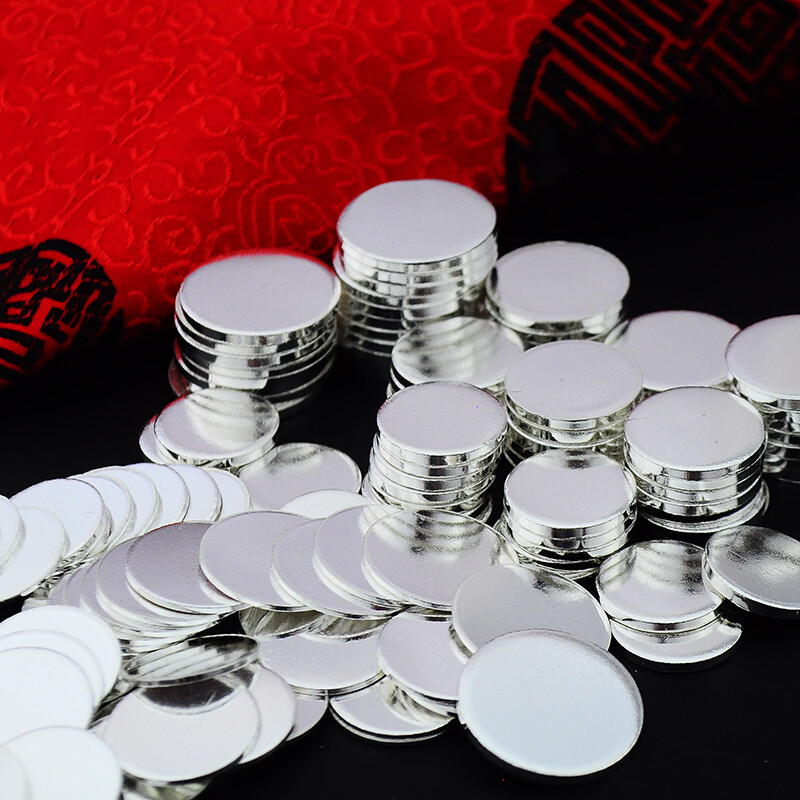 925 Sterling Silver Flat Disc Blanks for Engraving 10mm 15mm 20mm 25mm 30mm 40mm