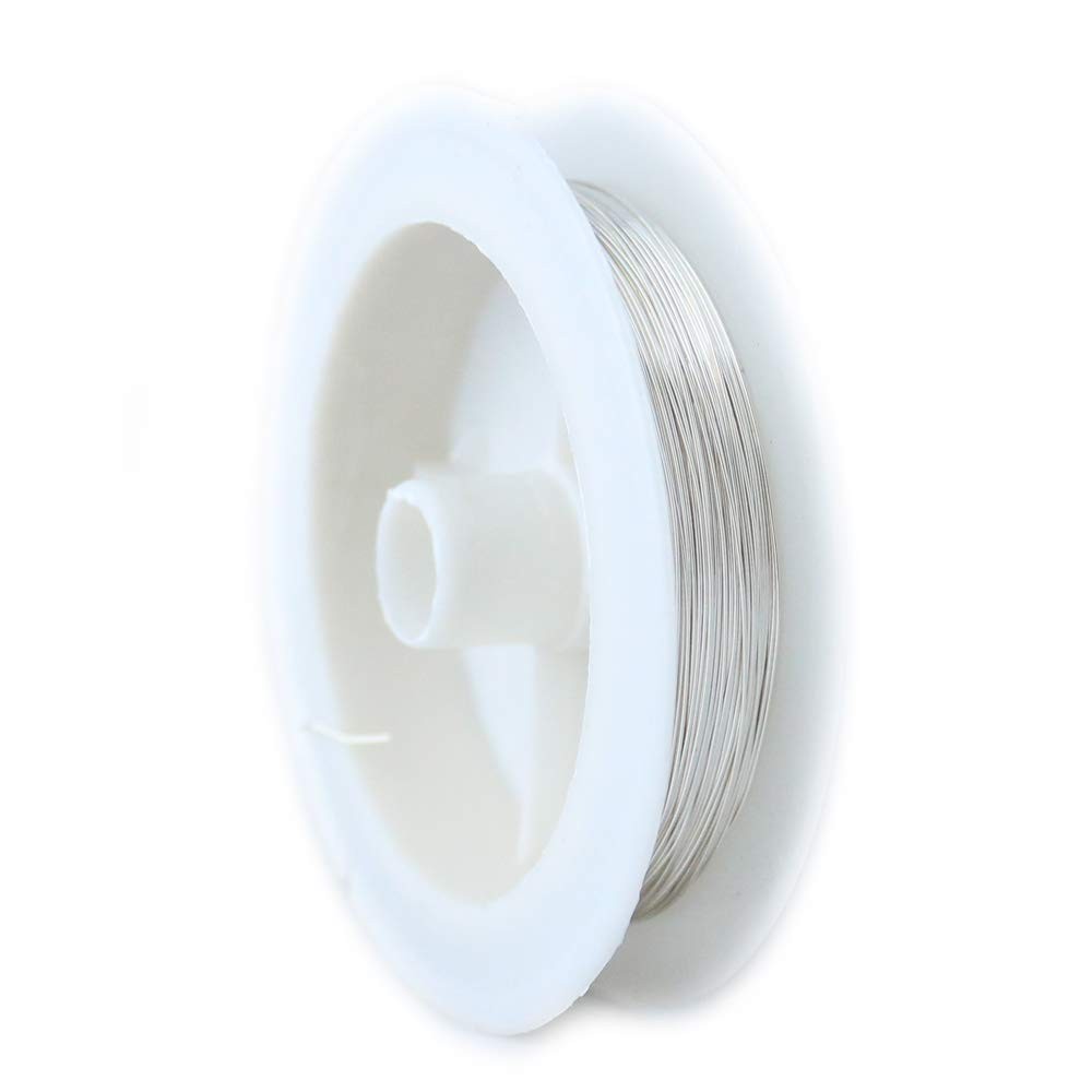 22 Gauge, 999 Fine Silver Wire Dead Soft Round Made in USA 25FT by CRAFT WIRE