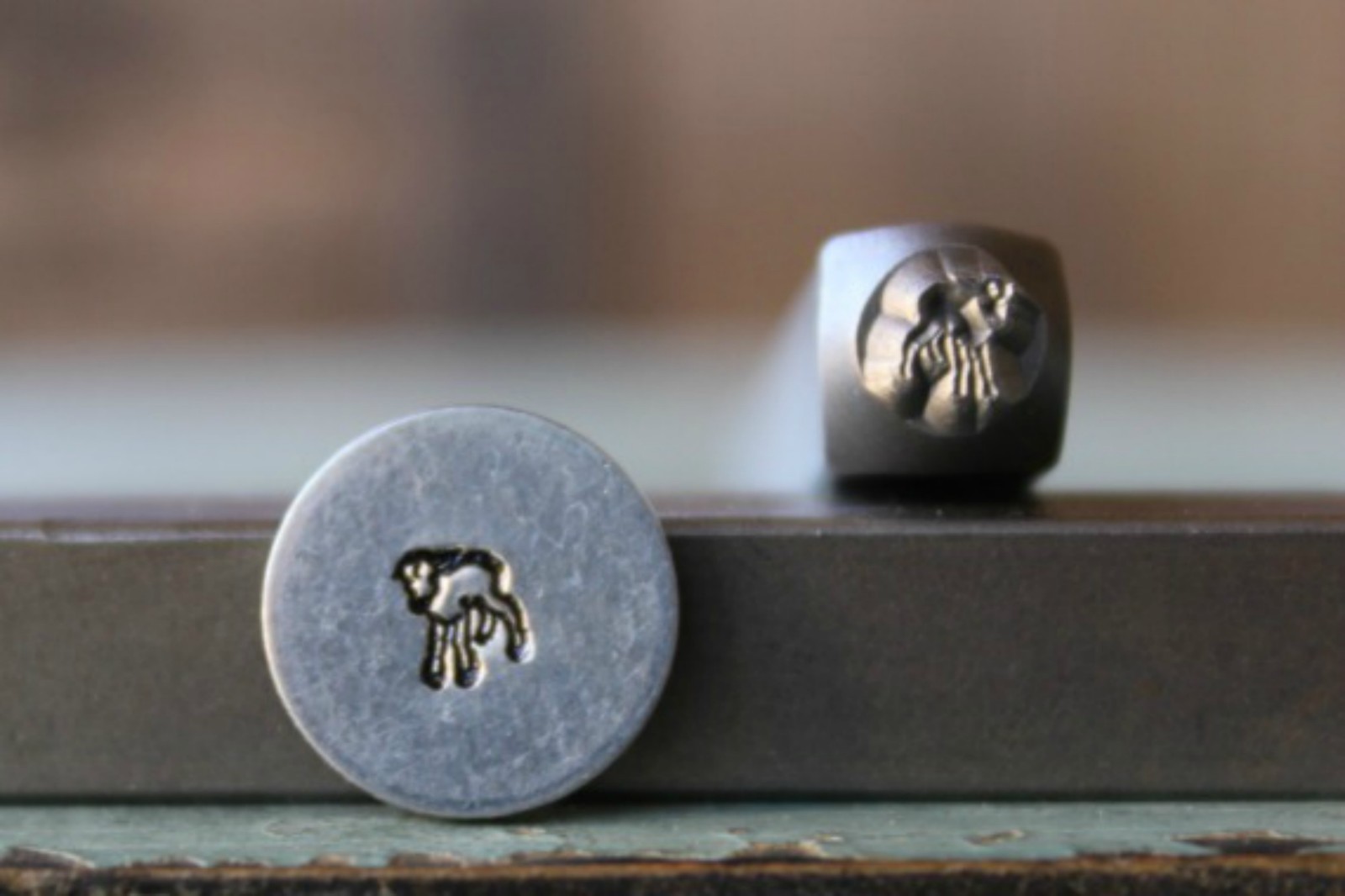 SUPPLY GUY 5mm Goat Kid Metal Punch Design Stamp SGCH-223