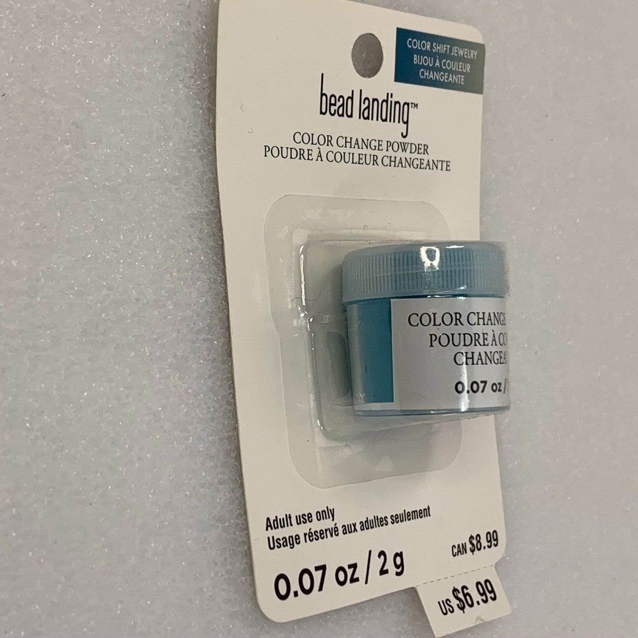 Bead Landing Color Changing Powder for Jewelry Making 2g/.07 Teal 682639