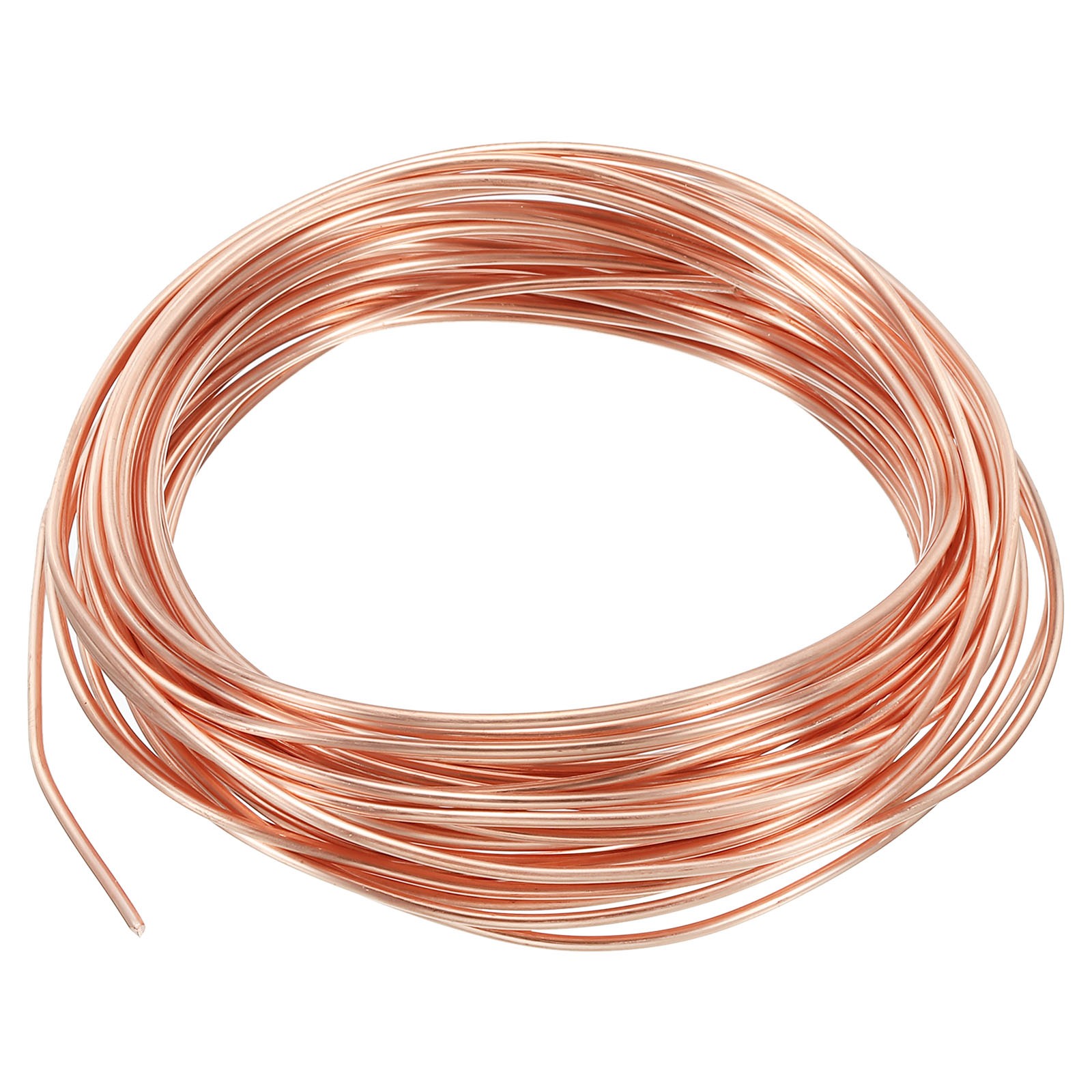 32.8Ft Solid Bare Copper Wire 15 Gauge 99.9% Pure Copper Wire Soft Beading Wire