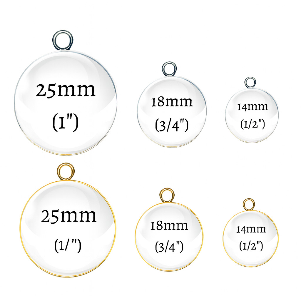2026 Year of the Horse Charms – Chinese New Year Glass Cabochon Charms