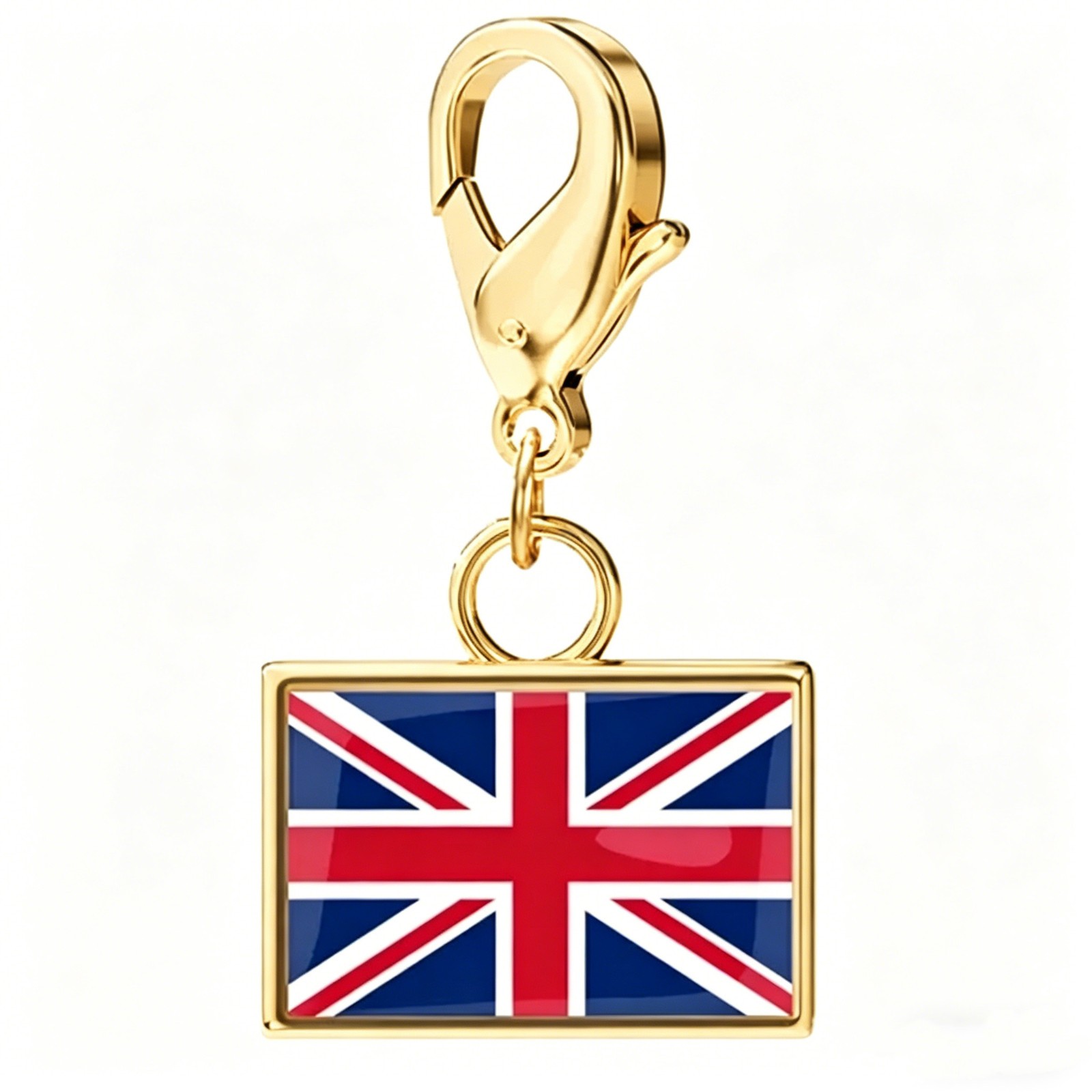 Stainless Steel DIY accessories Custom 6.6mm*10mm National Country Flags Charms