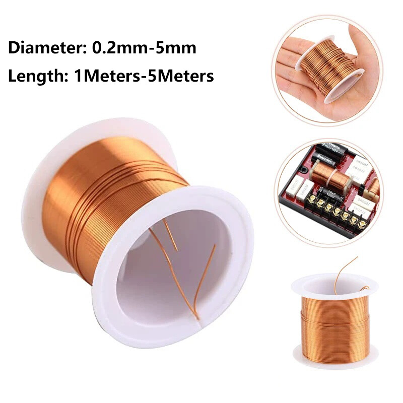 various diameters Red Coppers Wire Coppers Coil Conductive Copper Wire Superfine