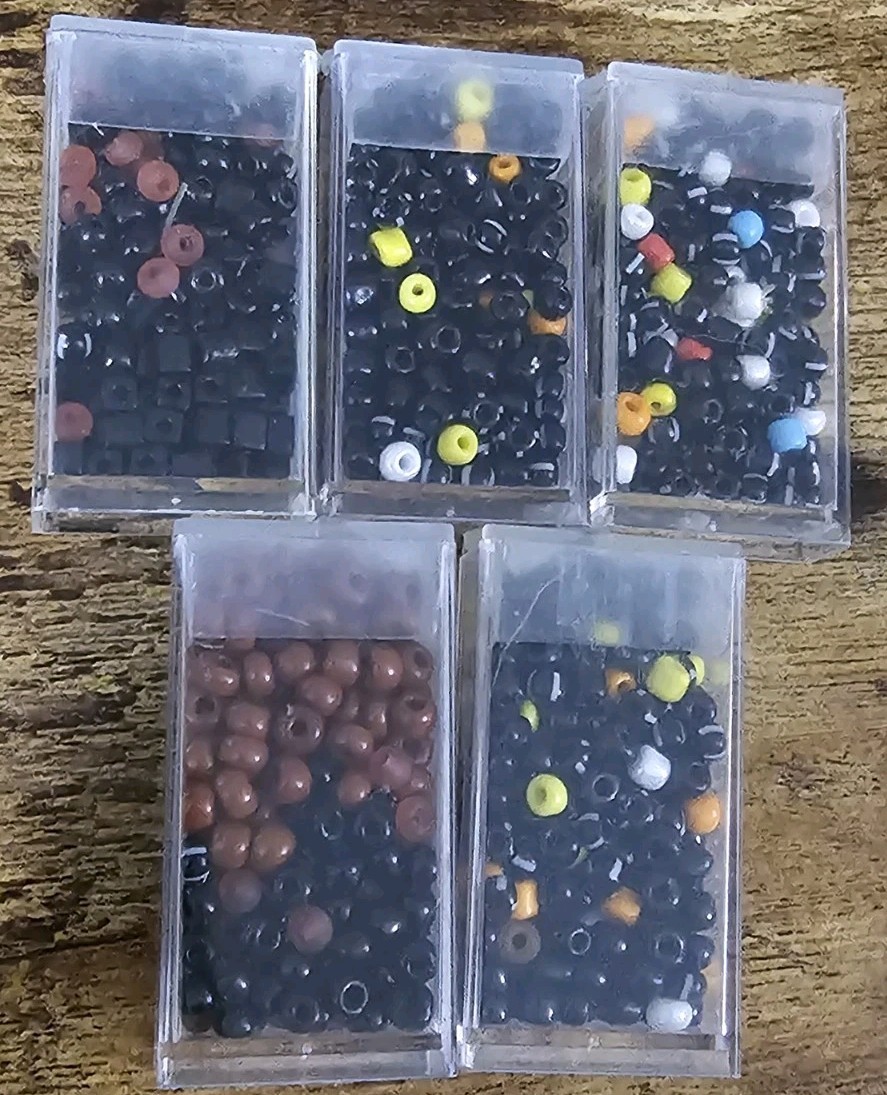 2 Pounds Glass Acrylic Wood Assortment Soup Crafters Heaven Lot