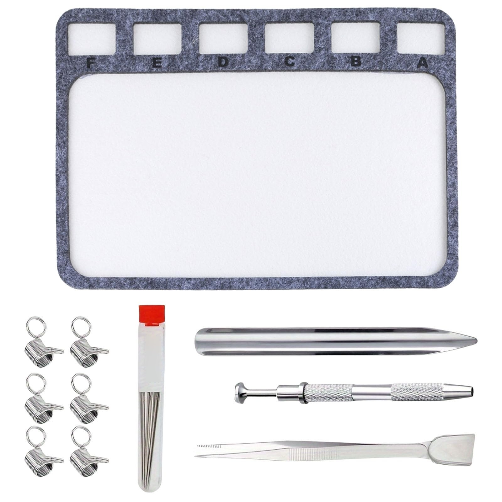 QERPON Rectangle Felt Beading Mats 11Pcs 20.2×28.7cm, As Shown in Pictures