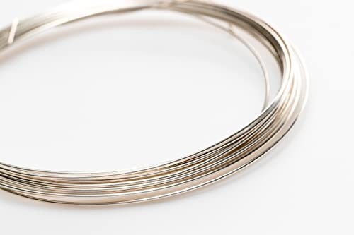26 Gauge 999 Fine Silver Wire – Dead Soft Round, USA Made, 10FT Crafting Supply