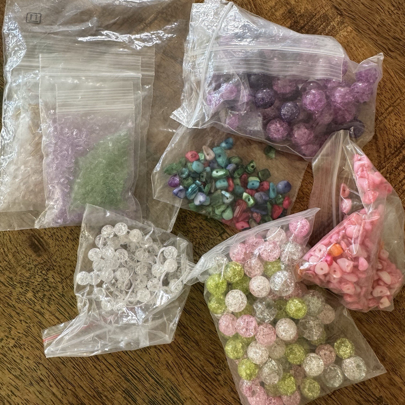 4 LB Jewelry Making Supplies Lot Beads Findings Gemstones Earrings Craft Mix