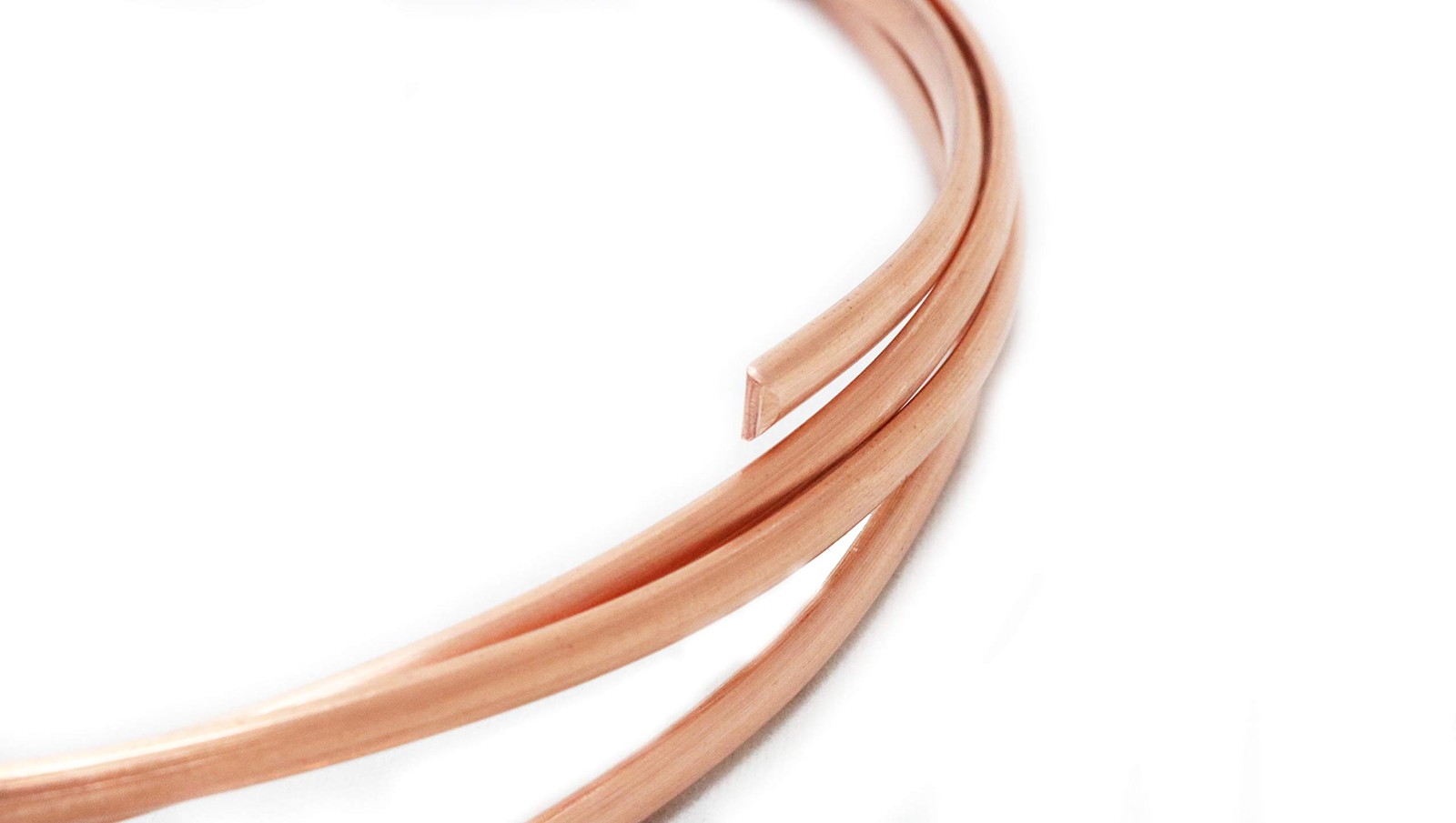 10 Gauge, 99.9% Pure Copper Wire (Half Round) Dead Soft CDA #110 Made in USA …
