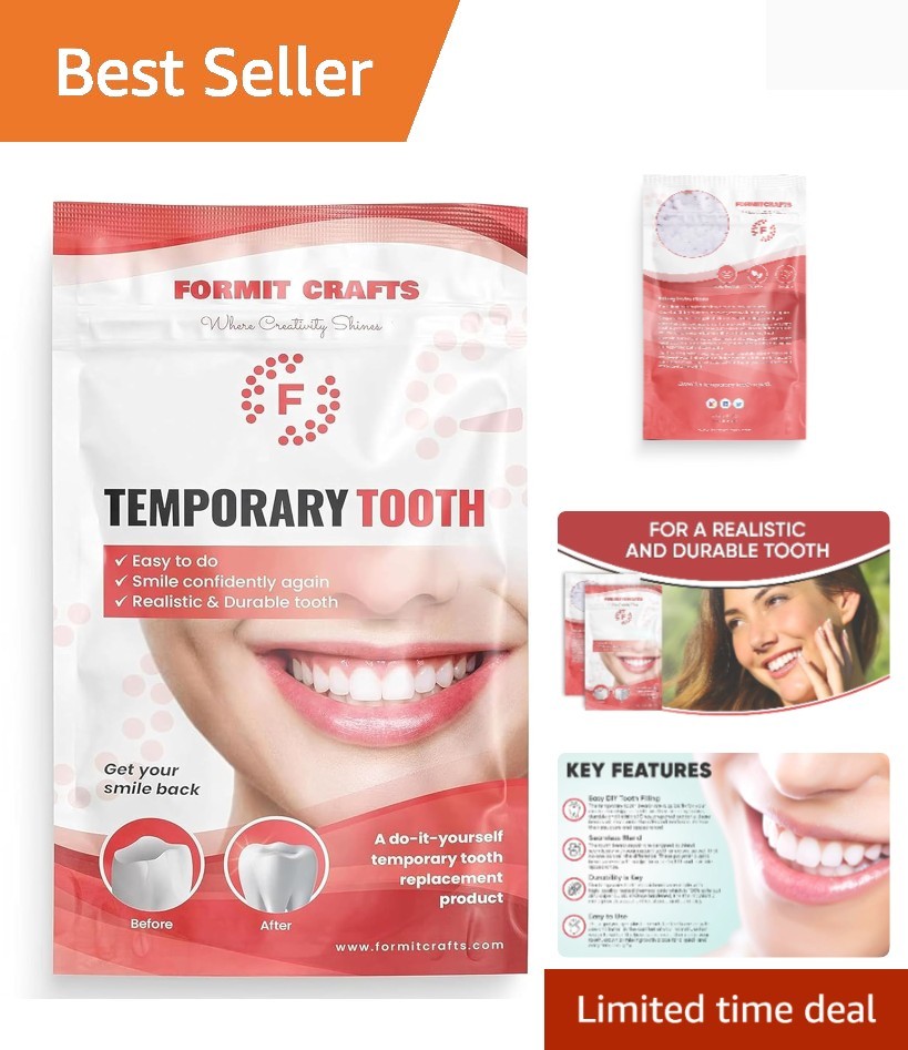 20g Moldable Thermal Beads for DIY Tooth Repair – Invisible & Durable Solution