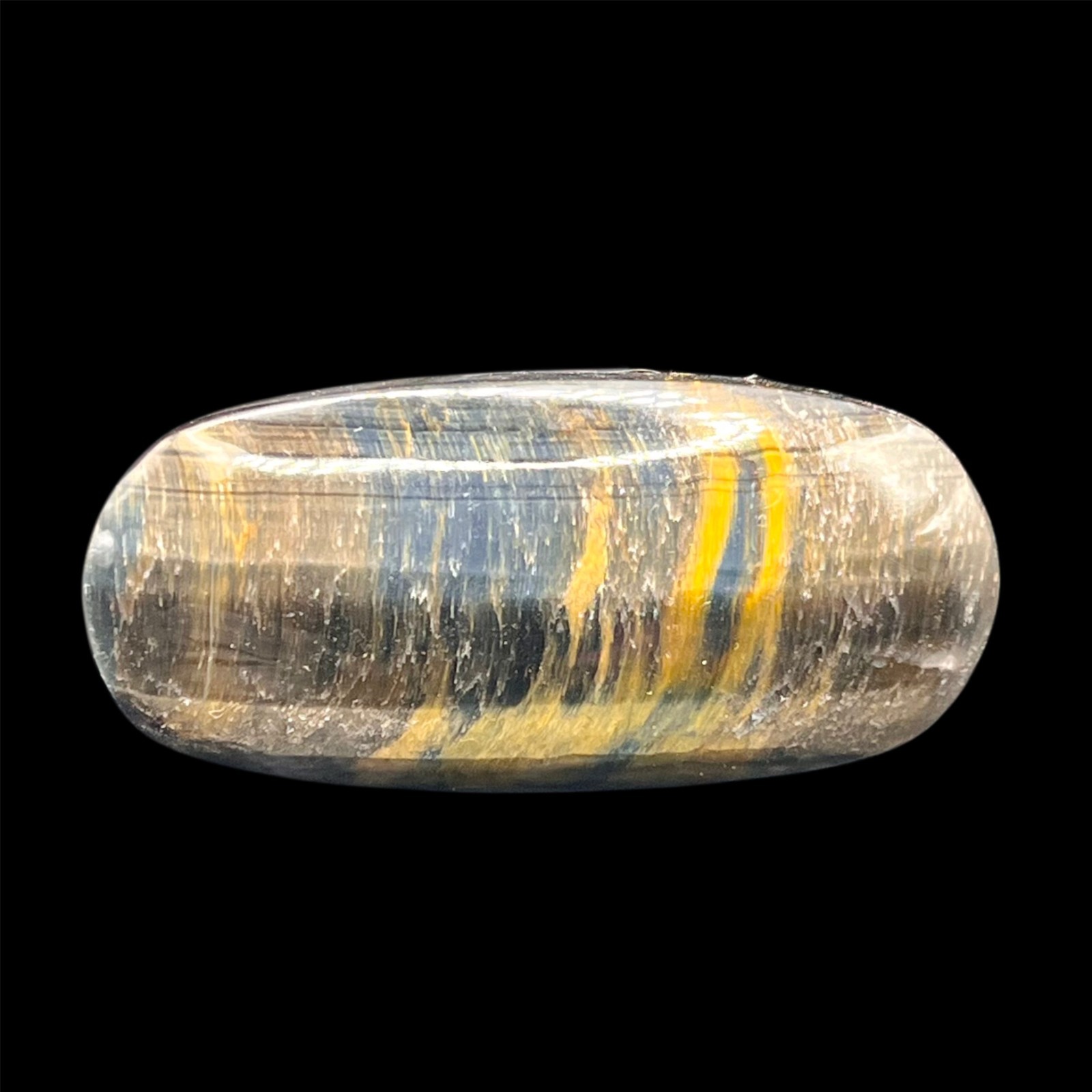 Hawk’s Eye (Variegated Tiger’s Eye) Cabochon Pendant Gemstone Jewelry