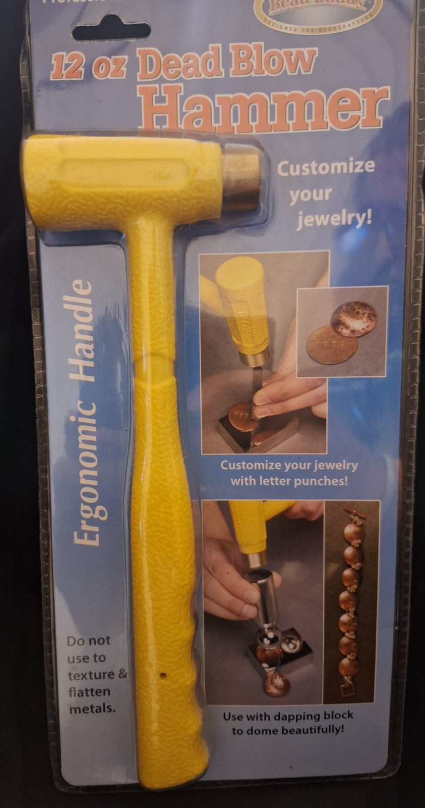 Bead Buddy 12oz Dead Blow Hammer