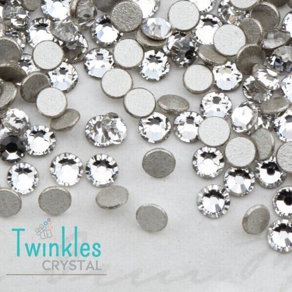 2.0mm (36-144pcs) Clear – Swarovski FlatBack Crystal Foil – 2058-SS6-001F