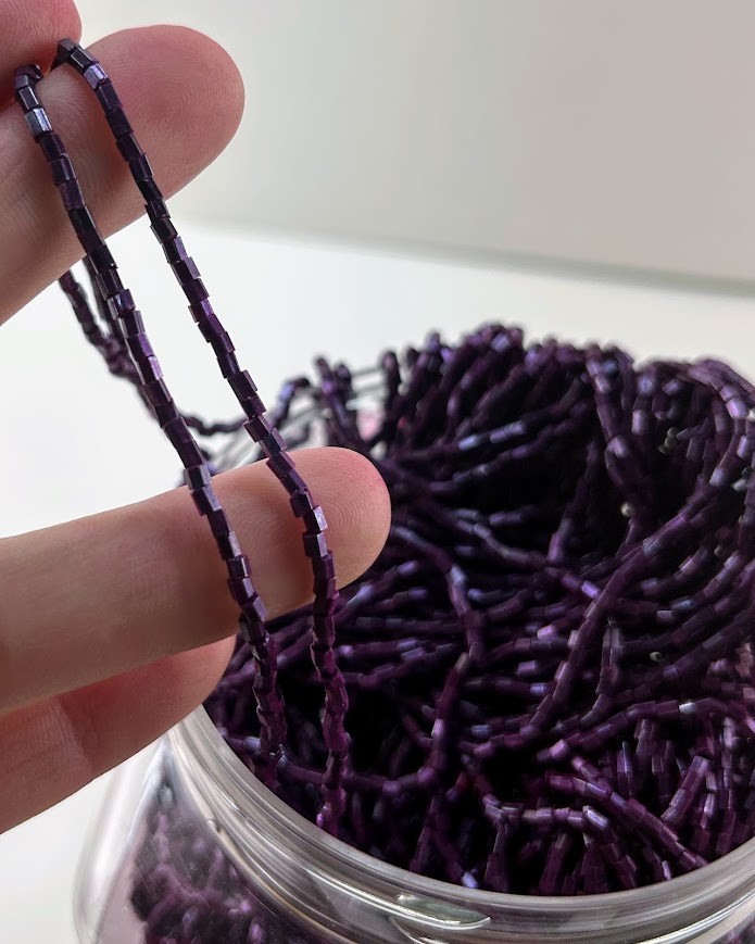 Huge Lot 4 Bulk 11/0 Glass Round Seed Beads Purple Bead Jewelry Supplies 500gm