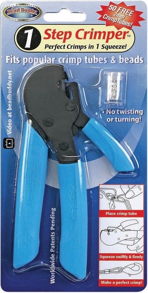 Crimper, 1 Bead Buddy One Step Crimper Tool For Perfect Bead Crimping in 1 Step