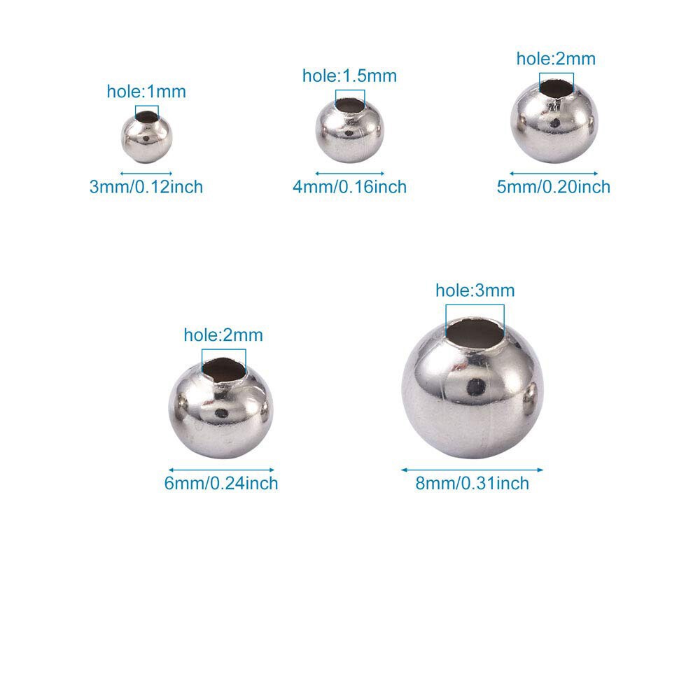 Ø 3mm-60mm Stainless Steel Ball Bearing Bead Ball with 1.1mm-5mm Through Hole