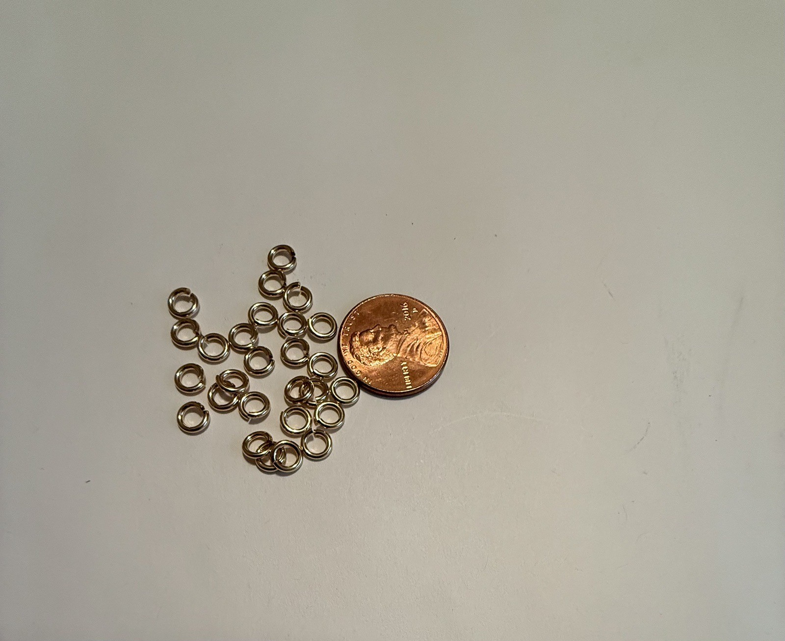 18ga 5mm 14kt gold filled open jump rings 20pcs