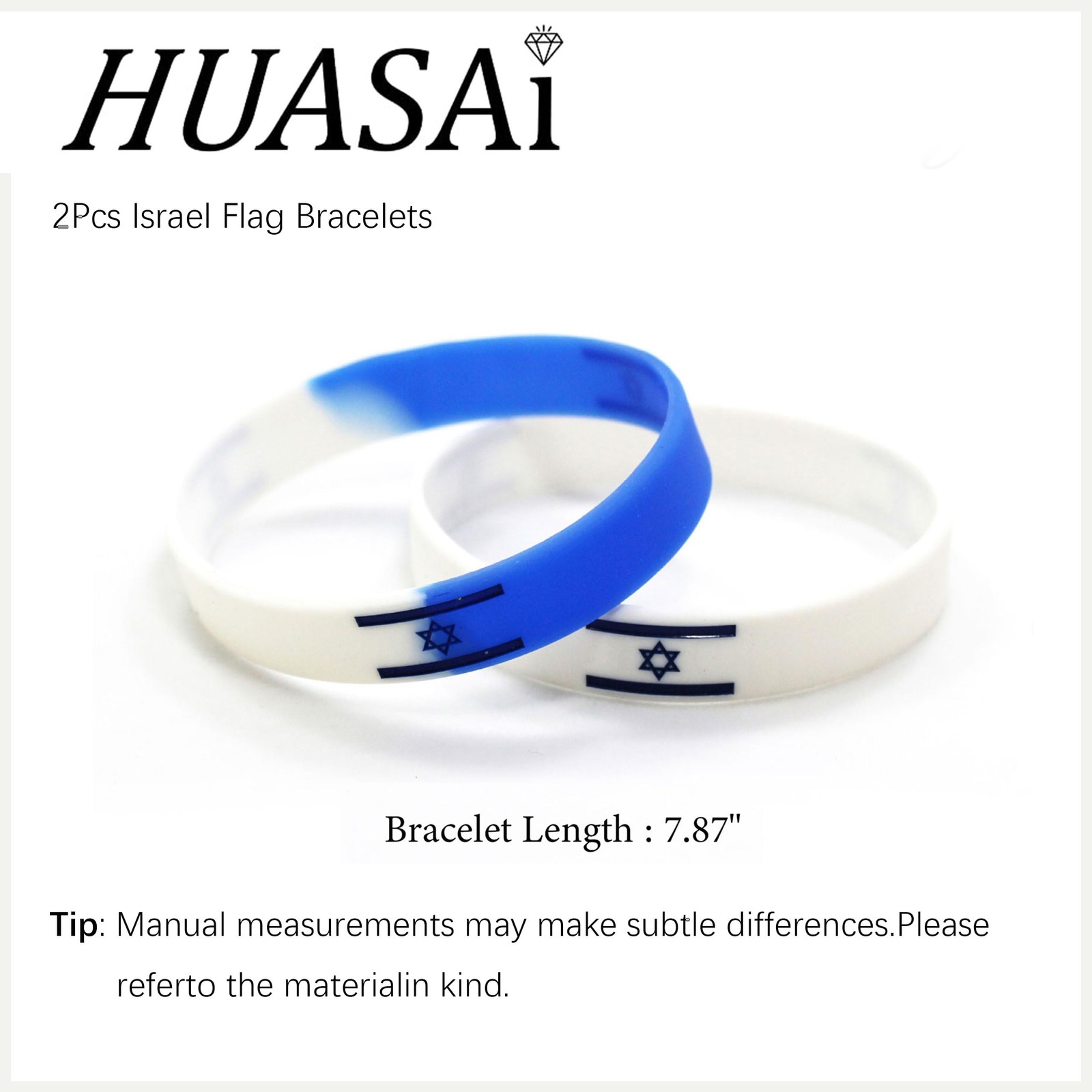 Israel Flag Bracelet Israel Patriotic Bracelets for Women Israel Flag Patriotic