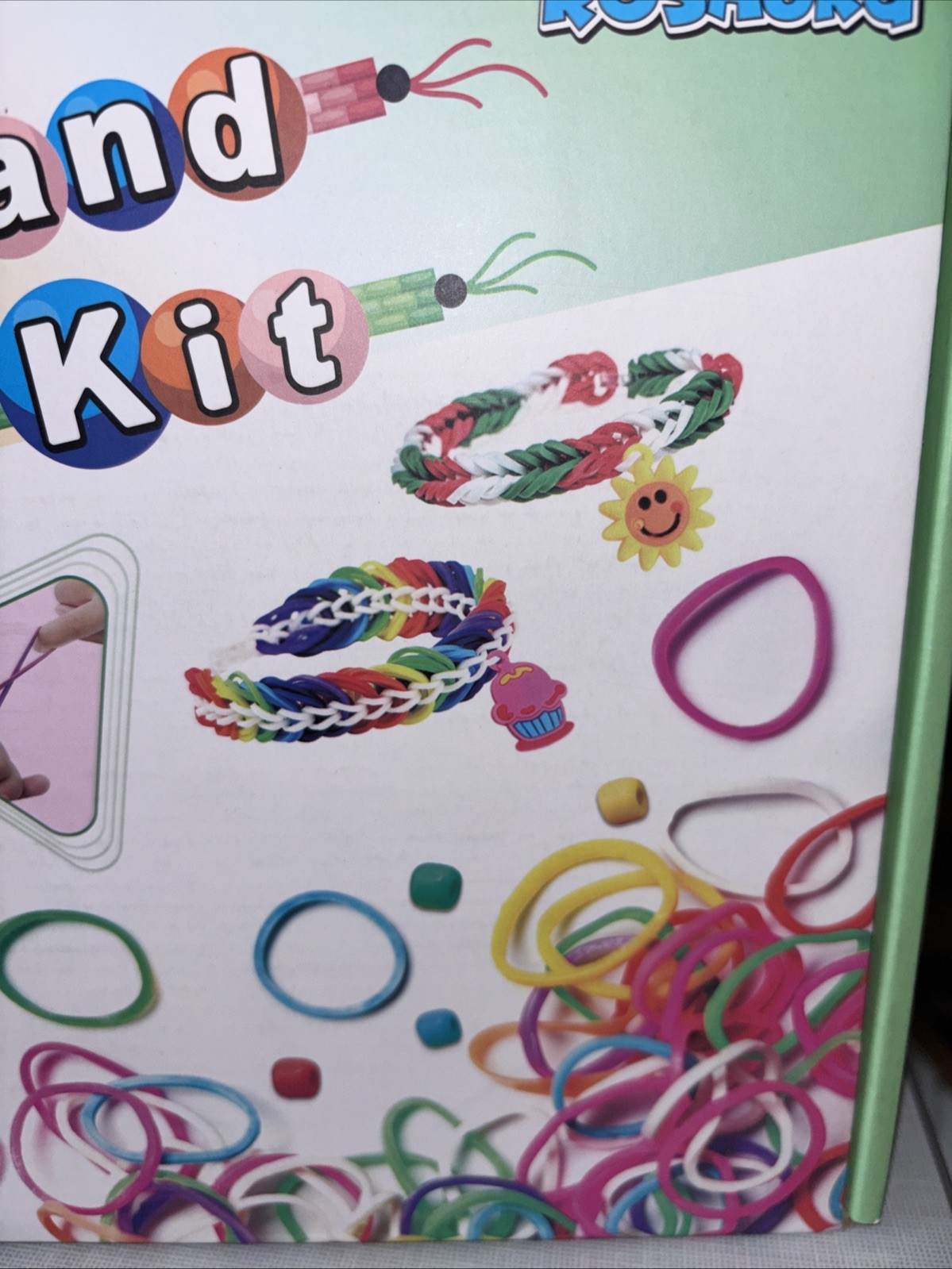 Rubber Band Bracelet Kit Roshukg. 7500 Pieces