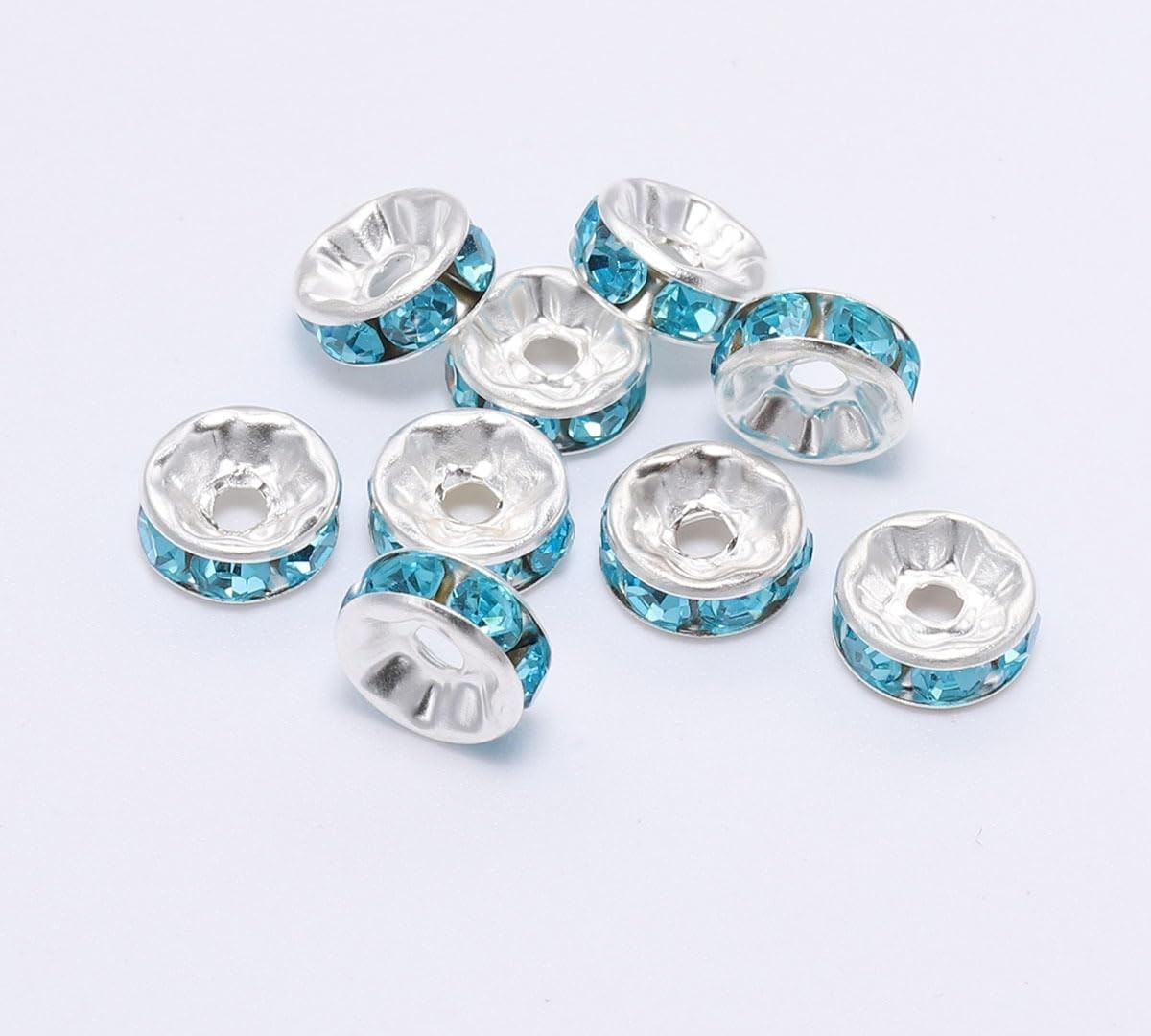 Lightweight High-Quality Fishing Beads – 100pc Colorful DIY Spinner Supplies
