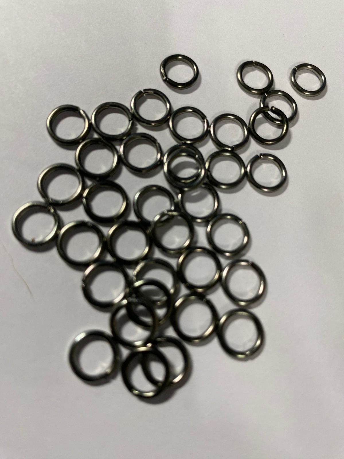 8mm Jump Rings 16ga 18ga 50pc
