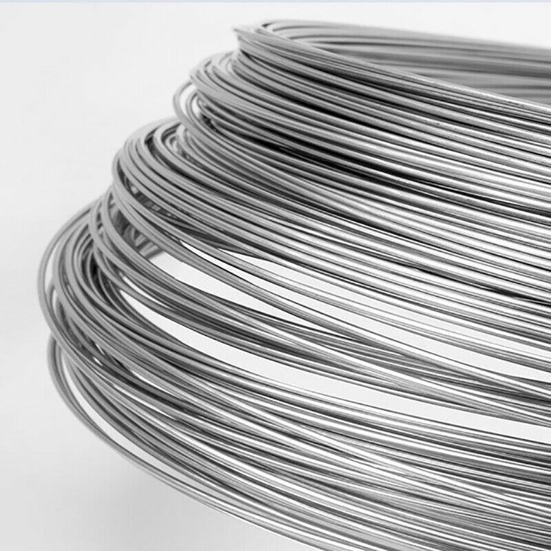 304 Stainless Steel Wire 0.1mm-3mm Single Soft/Hard Steel Wire Rustproof Durable