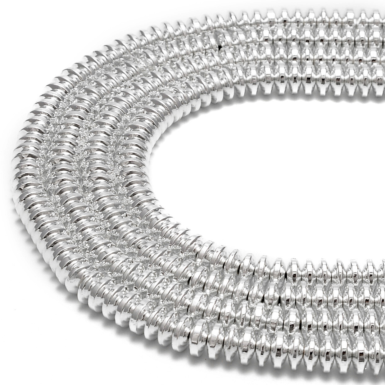 Titanium Gold /Silver/Rose Gold Hematite Rondelle Discs Beads 3x6mm 15.5″ Strand