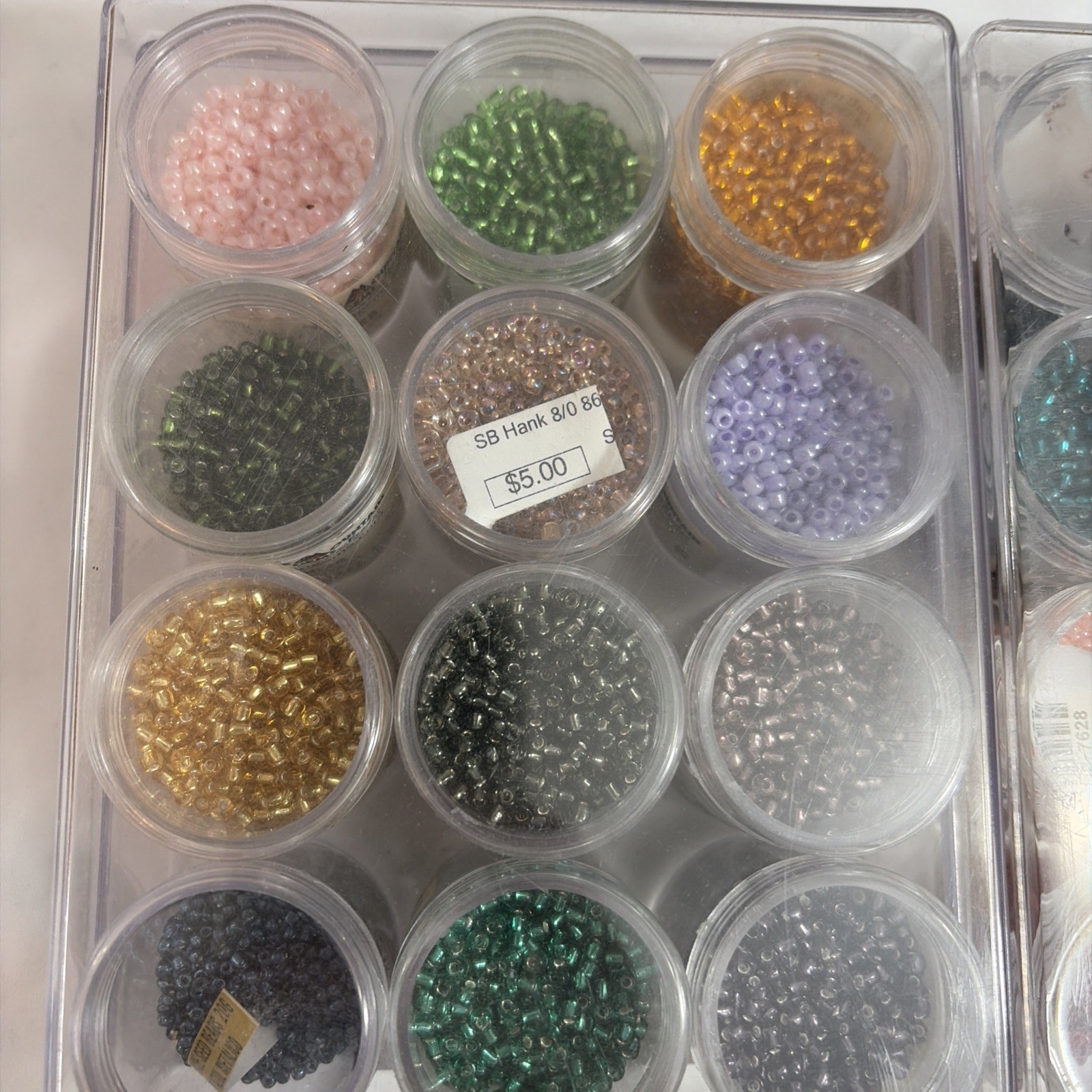 Huge Earth Tone Bead Lot Tiger Eye Wood Glass Seed Beads 8/0 Jewelry Making 7#s