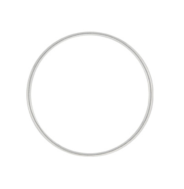 925 Sterling Silver 22mm Large Jump Ring 2pcs #5522-22