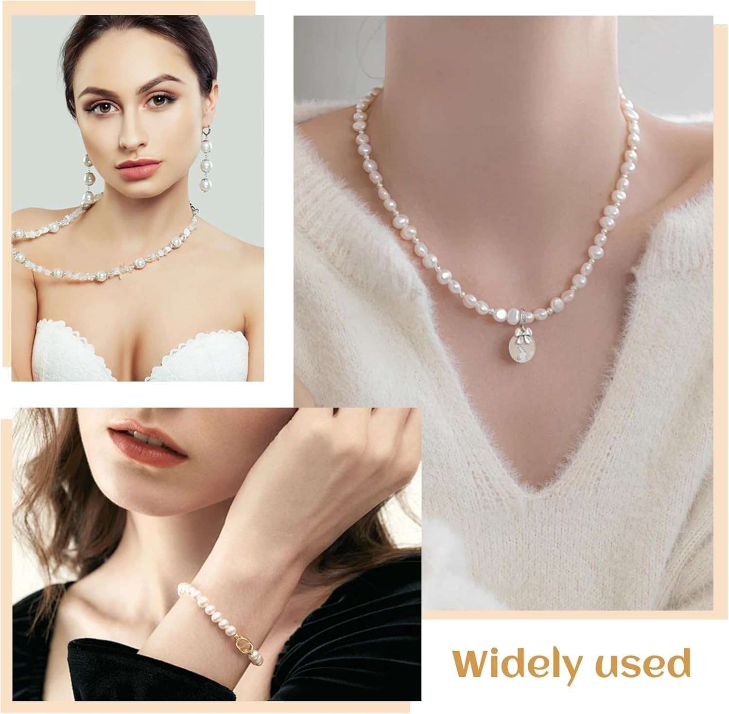 Pearl Beads for Jewelry Making Bracelet Making Kit for Adult Pearl Beads for …