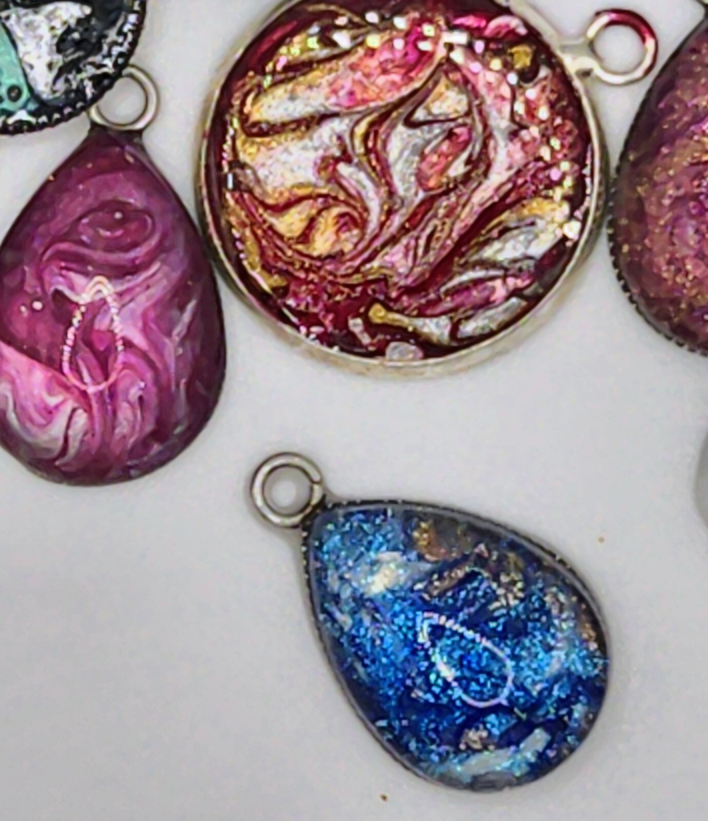 50 Piece Lot Artisan Made Charms/Pendants For Jewelry And Crafts Free Shipping