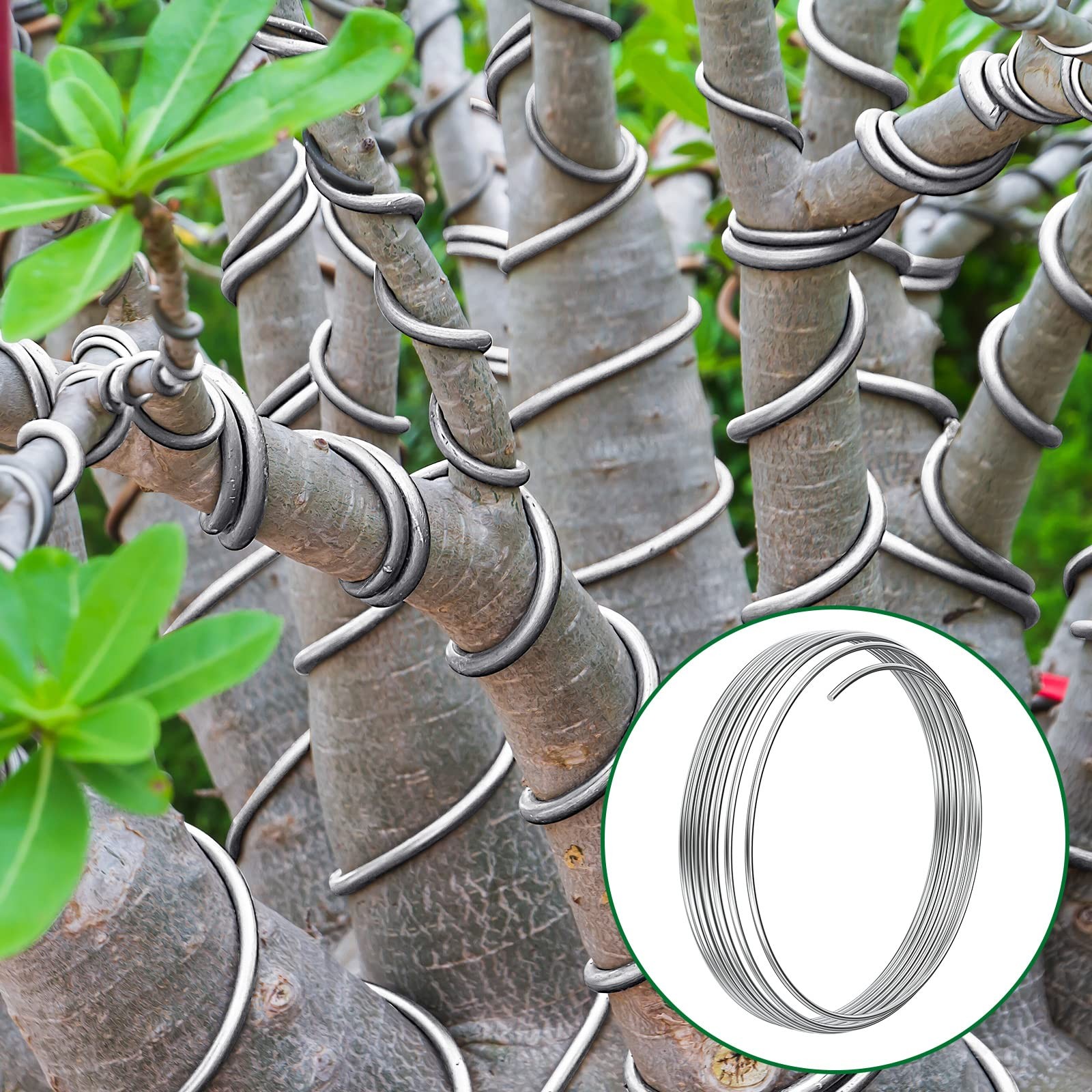 Aluminum Armature Wire 1/4 Diameter 20 Ft Bendable Sculpting Craft Wire