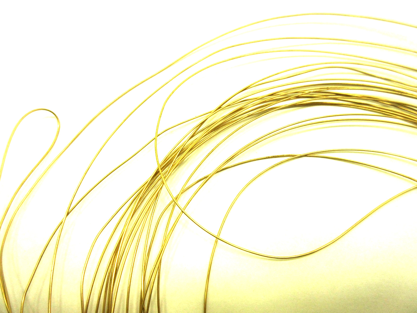 14/20 Yellow Gold-Filled Wire | Round | 21 Gauge | 25 Grams, 22 Feet USA, GF #19
