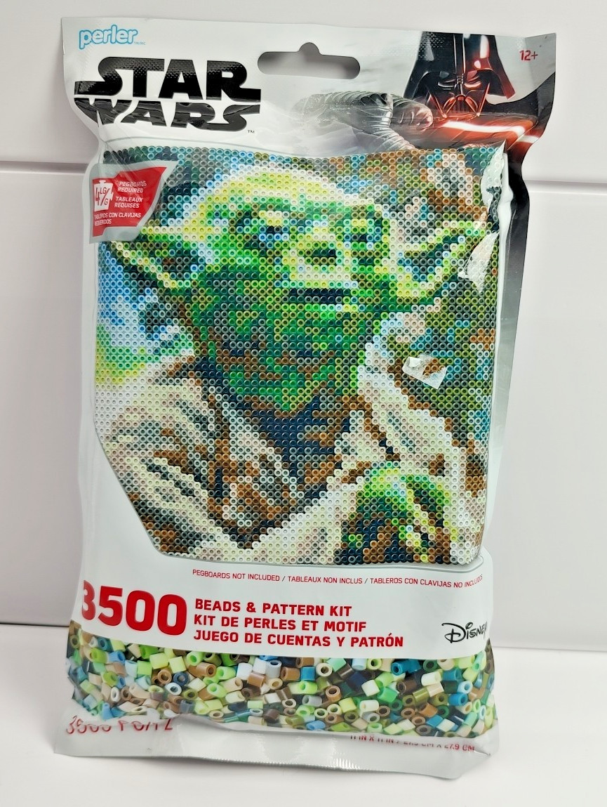 Perler 3500pc Star Wars: YODA Beads & Pattern Kit Item #80-11143 NEW